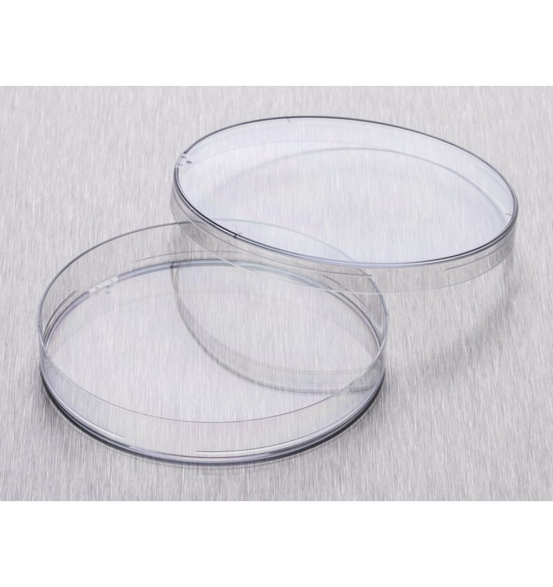 Boite Pétri 90mm ronde PS 3ergots 3 compartiments